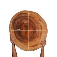 LIVE EDGE SLAB - COFFEE TABLE