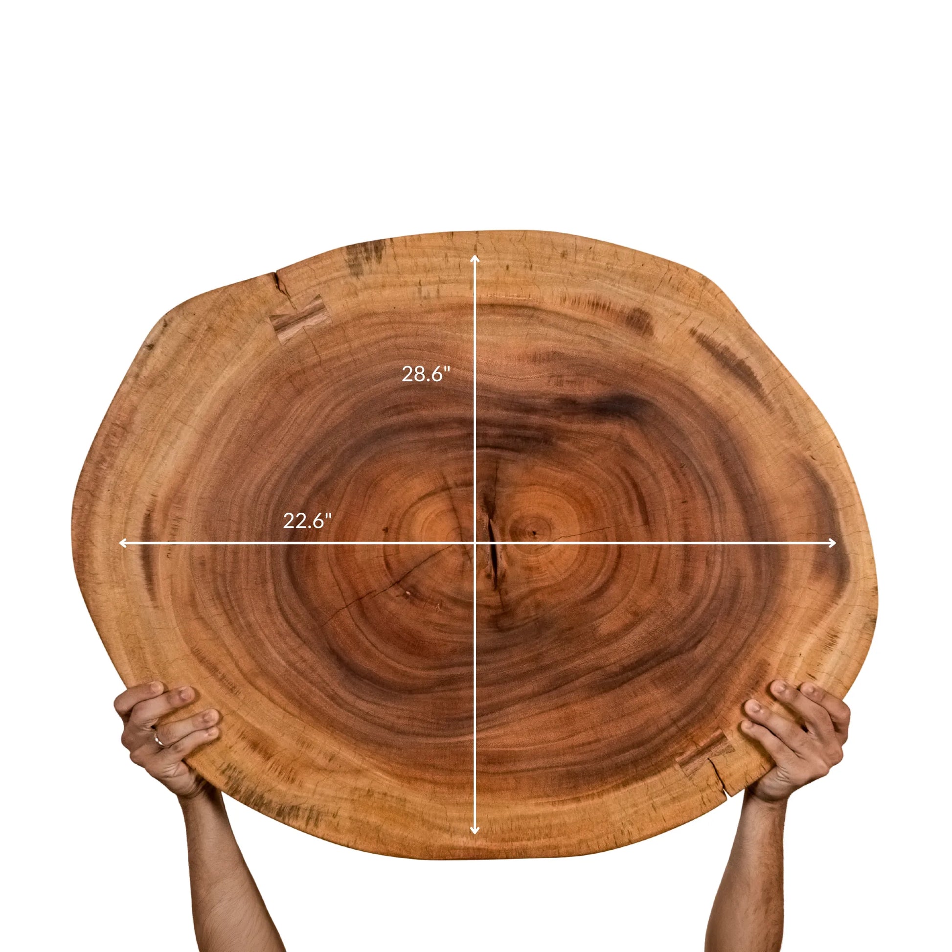 LIVE EDGE SLAB - COFFEE TABLE