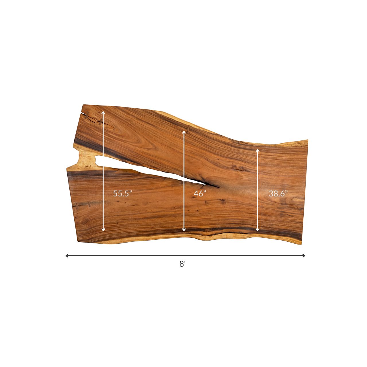 LIVE EDGE SLAB - DINING TABLE
