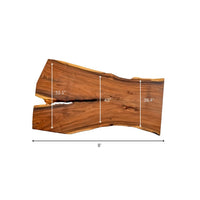LIVE EDGE SLAB - DINING TABLE