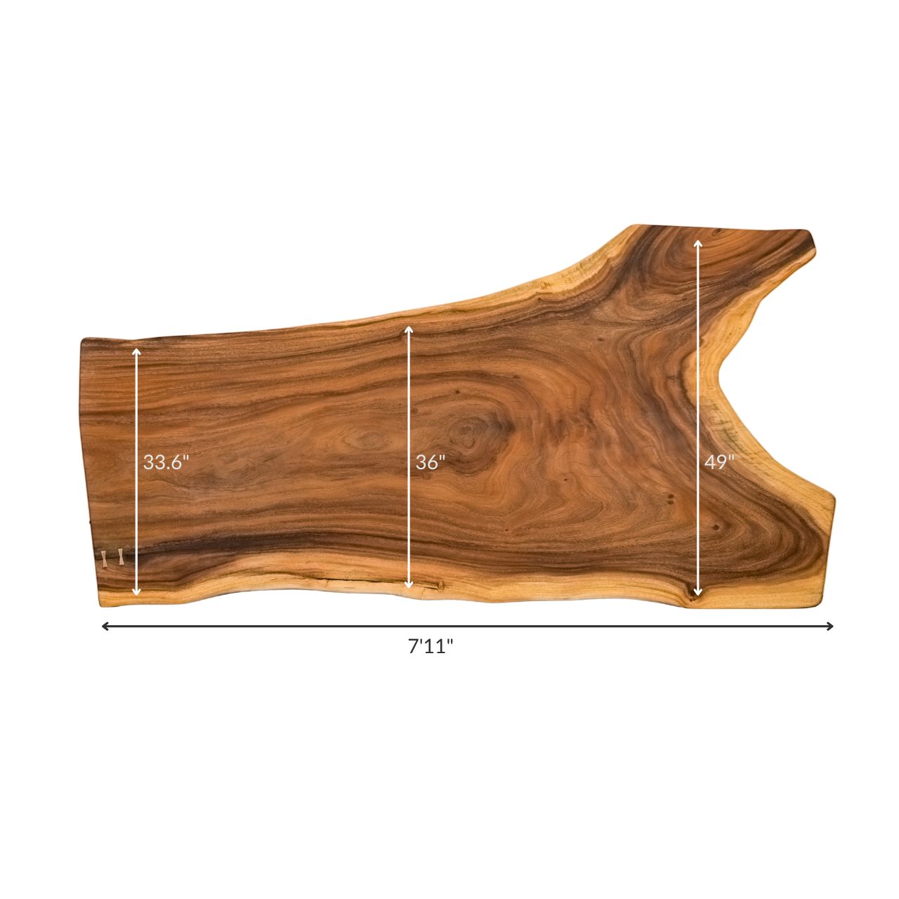 LIVE EDGE SLAB - DINING TABLE