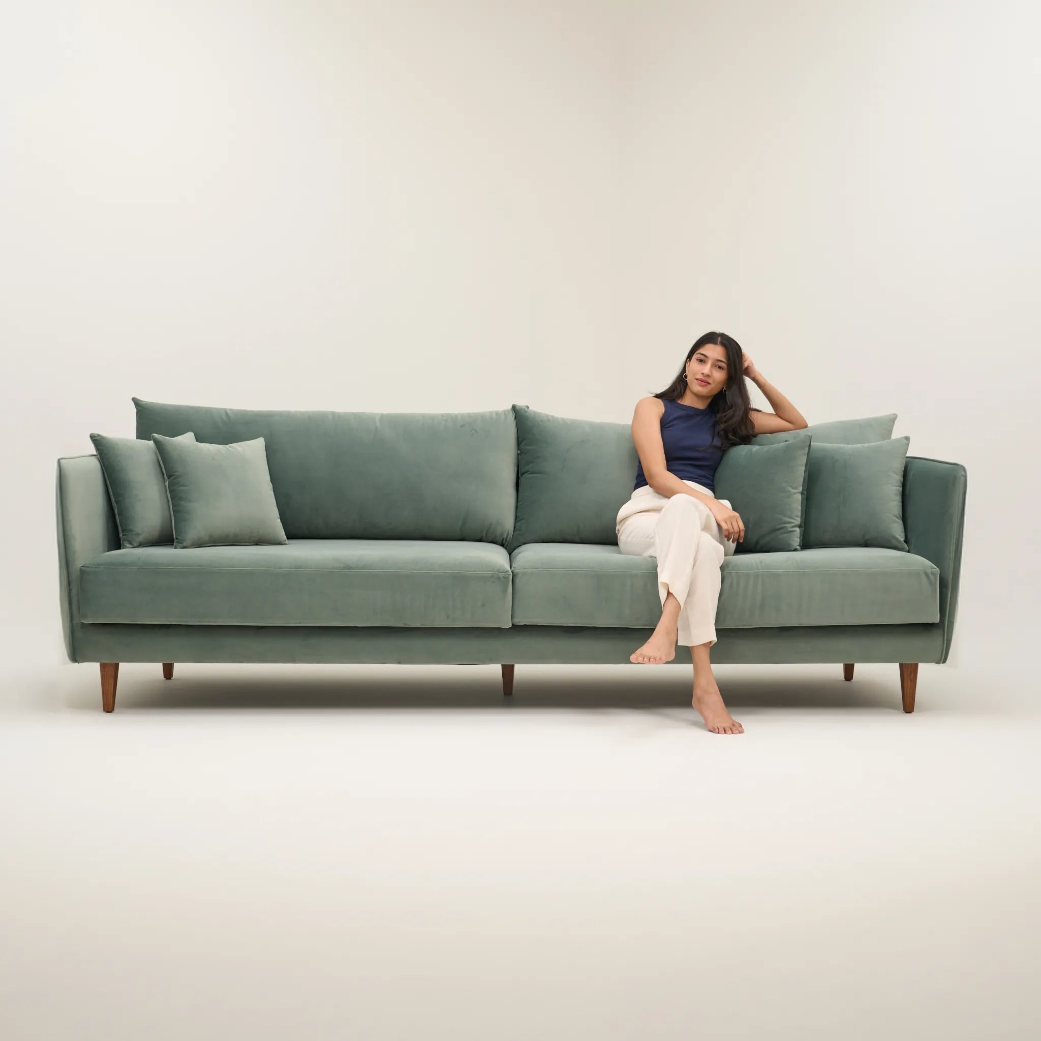 4 seater single sofa discount