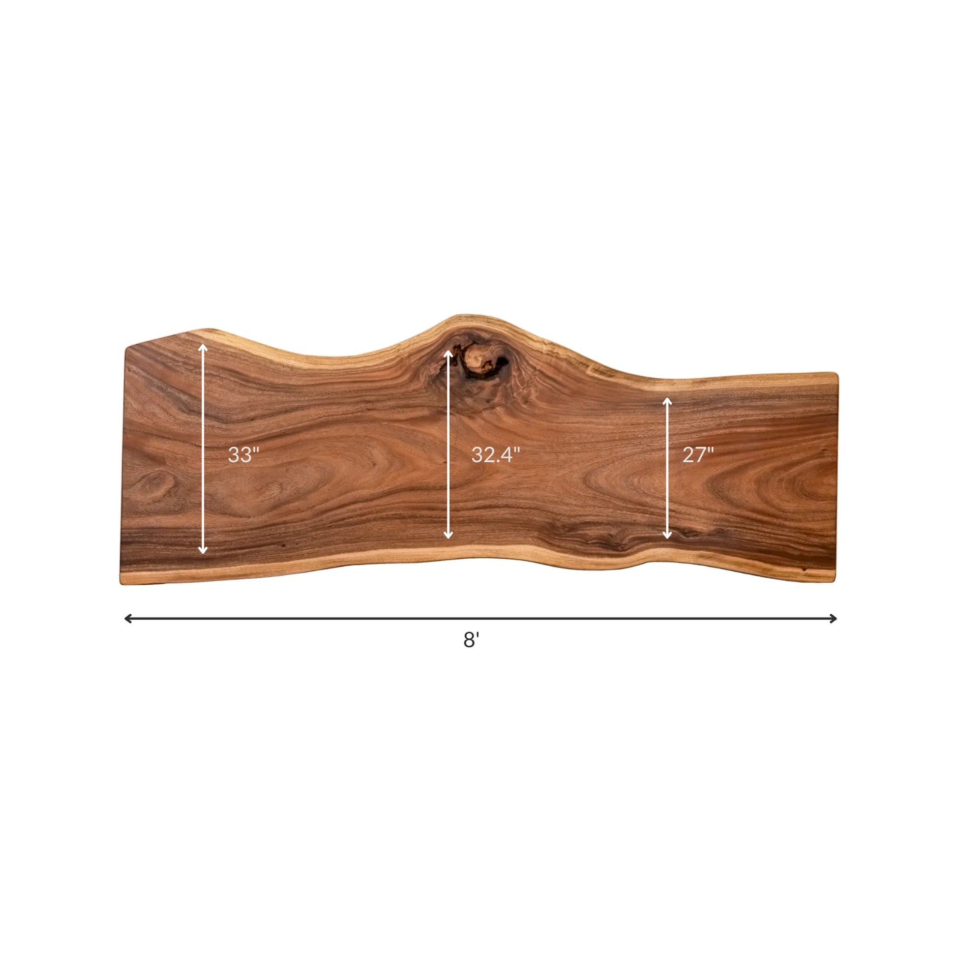 LIVE EDGE SLAB - HEADBOARD