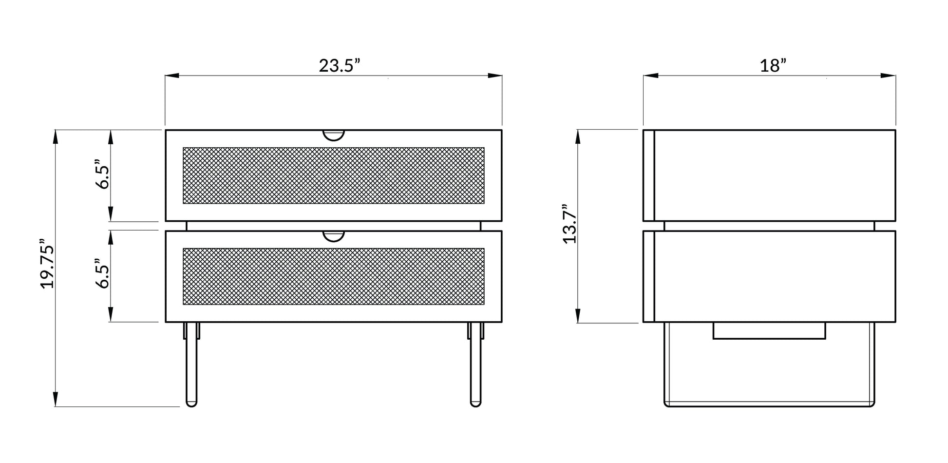MARLAGO SIDE TABLE