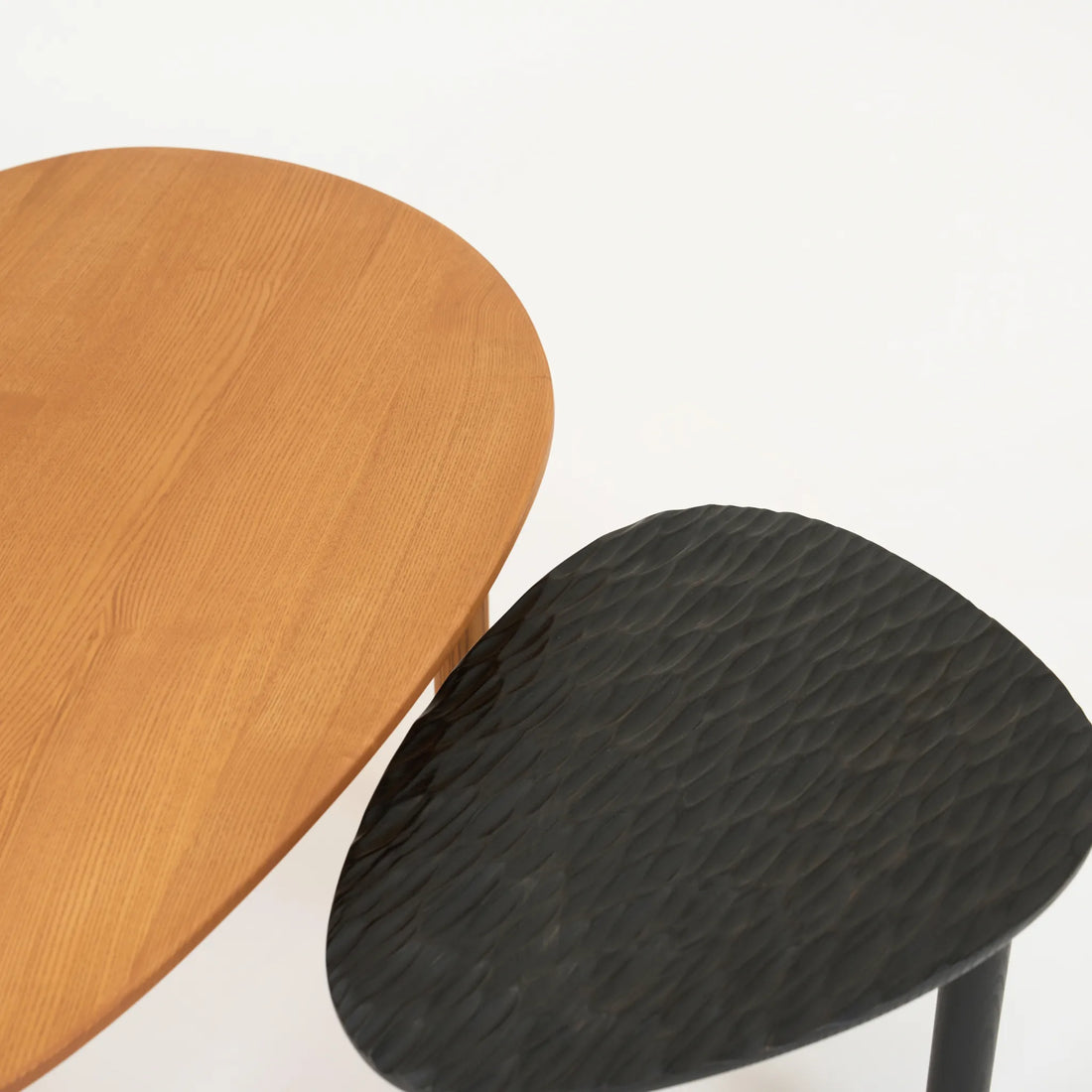 OVOID NESTING COFFEE TABLE | CHISELED
