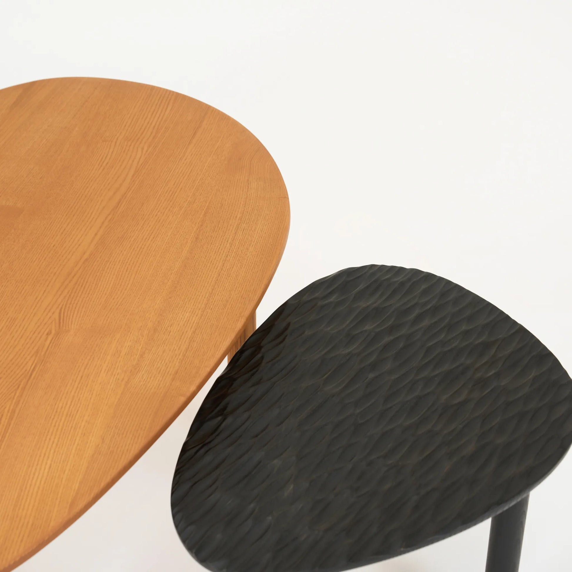 OVOID NESTING COFFEE TABLE | CHISELED