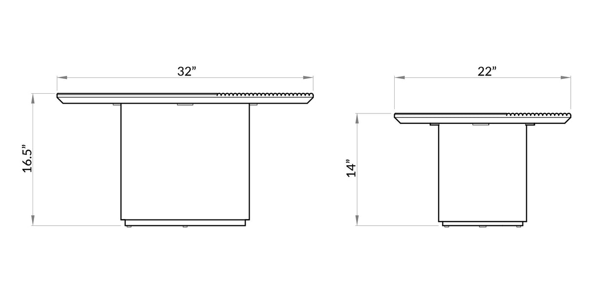 TALIA COFFEE TABLE DUO