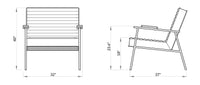 ZEPLIN LOUNGE CHAIR