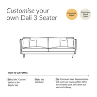 DALI | 3 SEATER SOFA