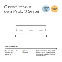 PABLO | 3 SEATER SOFA