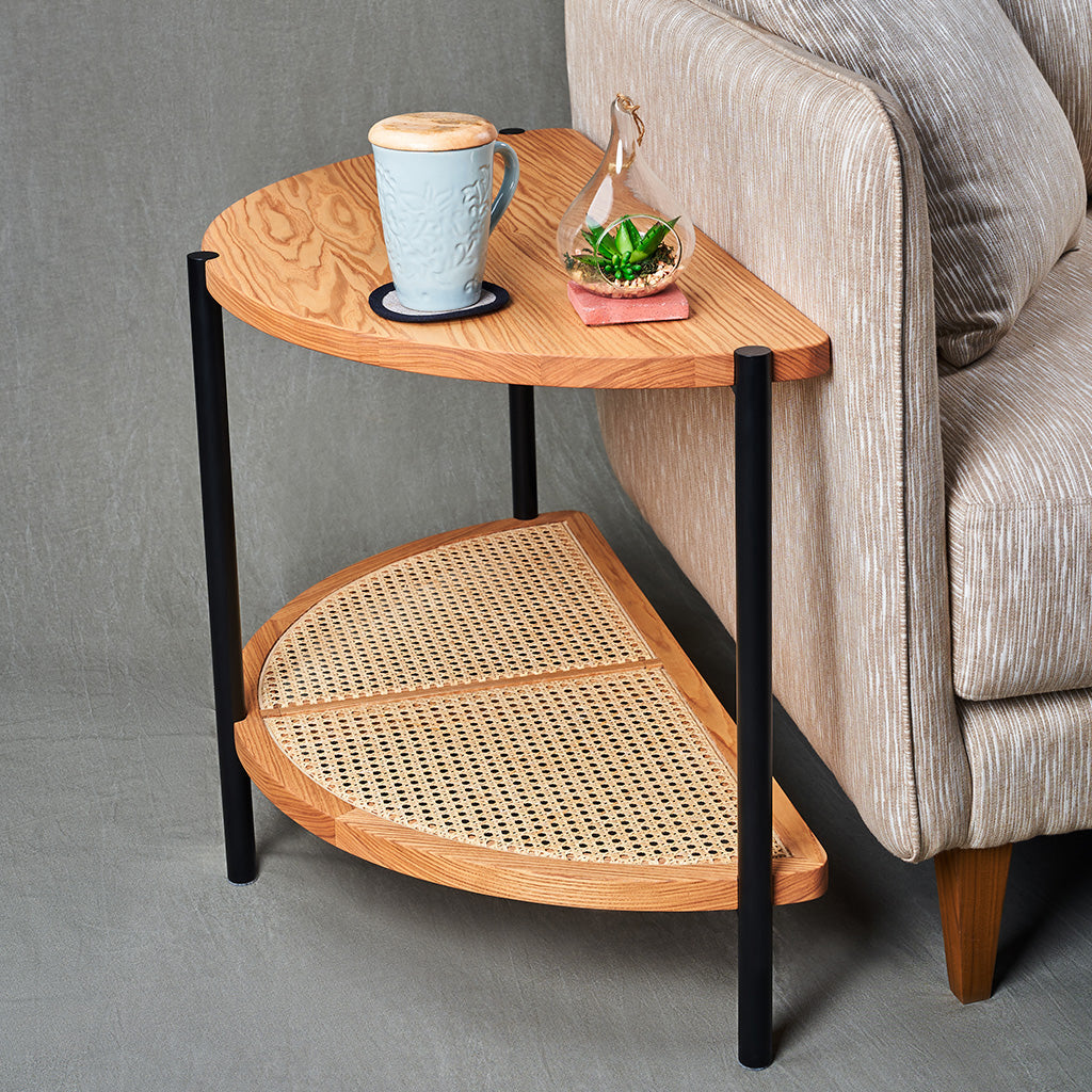 CRESCENT SIDE TABLE