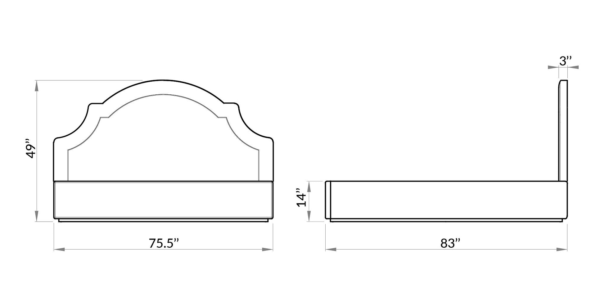 ALANA BED WITH STORAGE