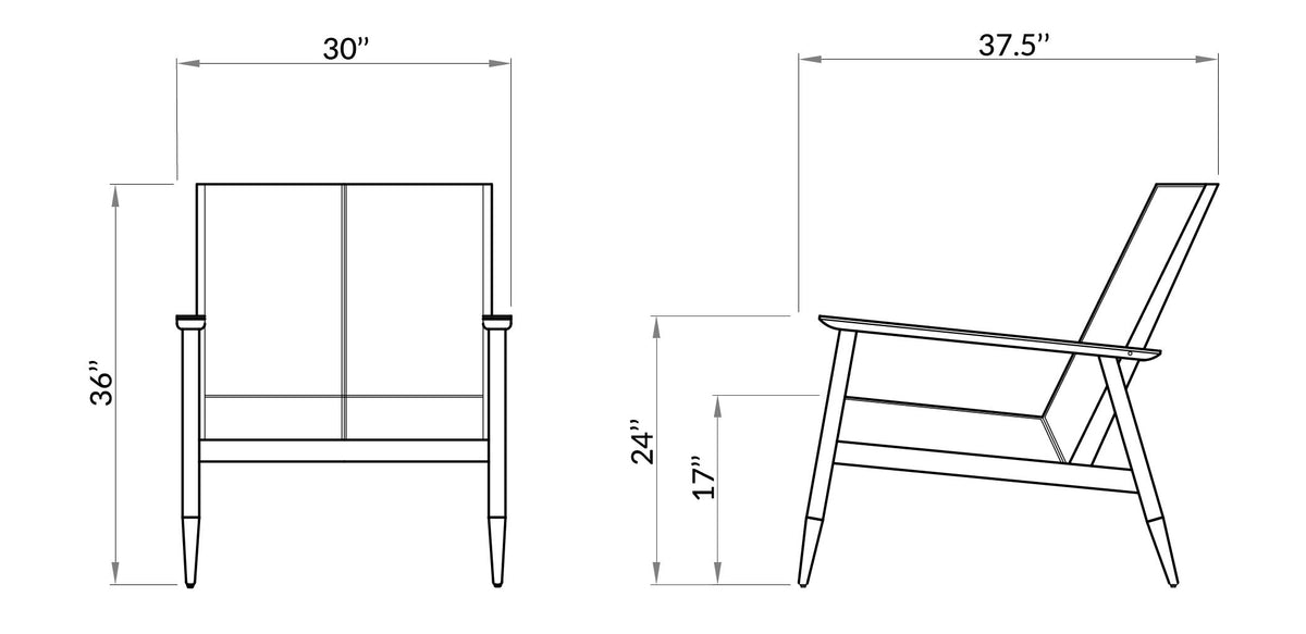 BAWA LOUNGE CHAIR