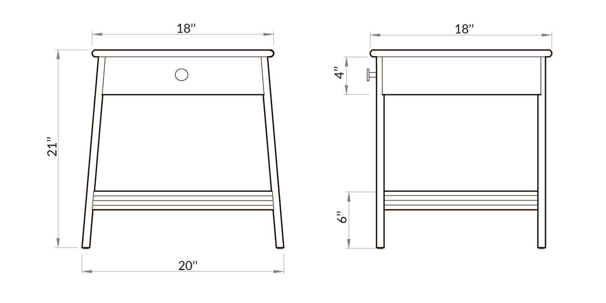 MAJA SIDE TABLE