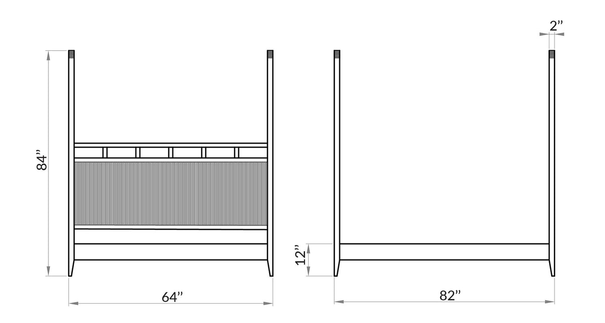 MAYOR BED | QUEEN SIZE