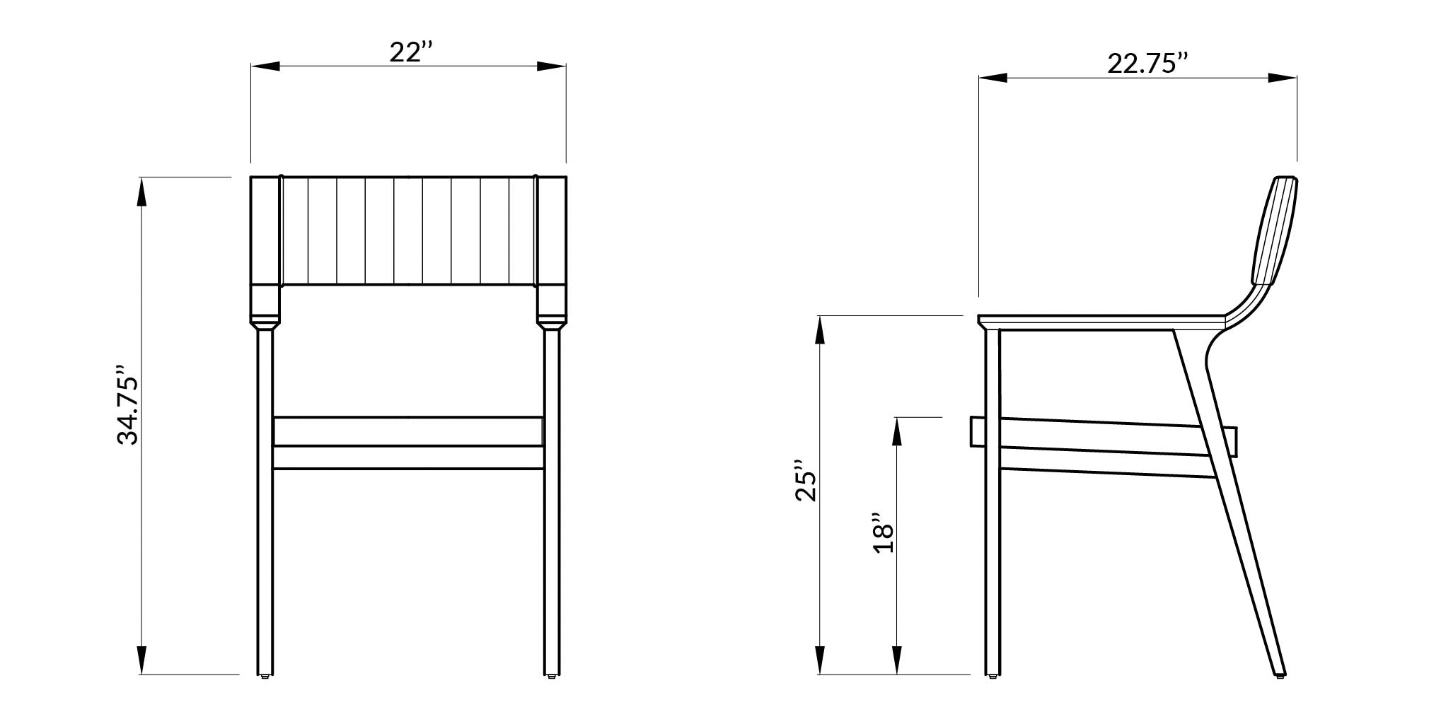 Premium Vector  Doodle sketch of dining set line drawing chairs and table  with white background