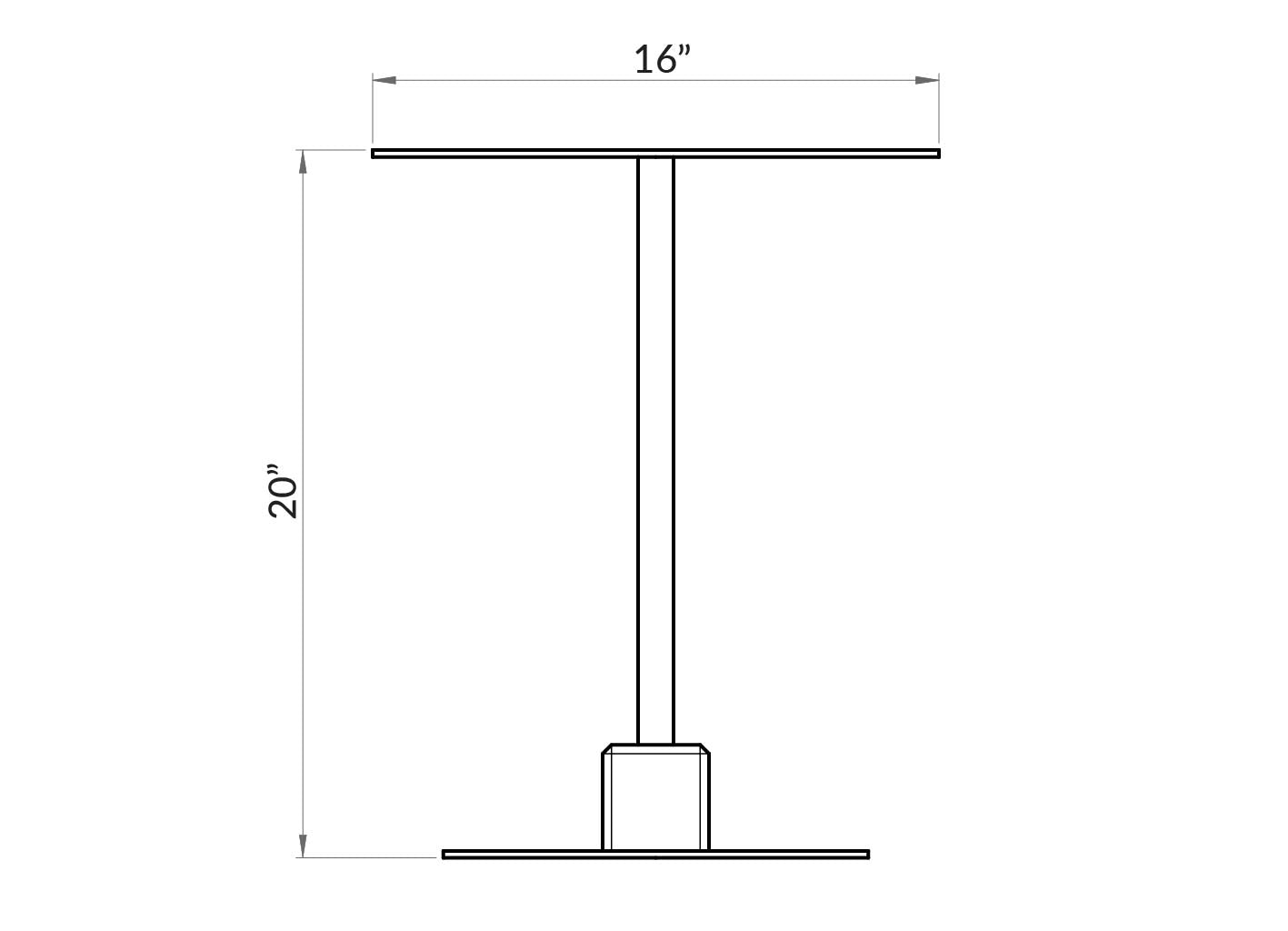 RONDA SIDE TABLE