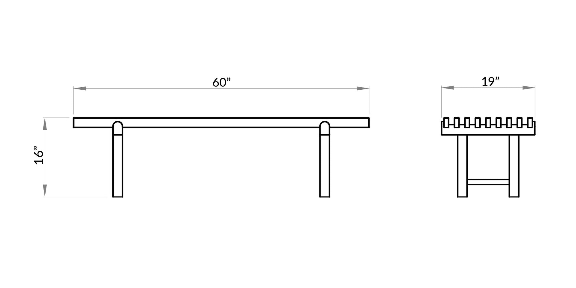 SLATO BENCH