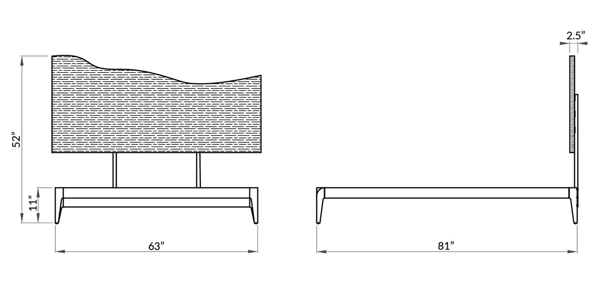 TAQSIM BED | QUEEN SIZE