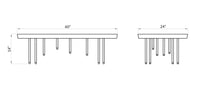 TRELLIS  COFFEE TABLE