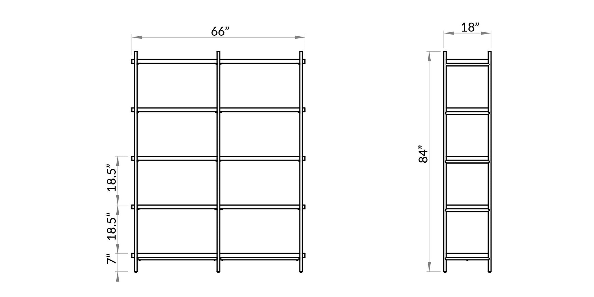 TROY BOOKSHELF